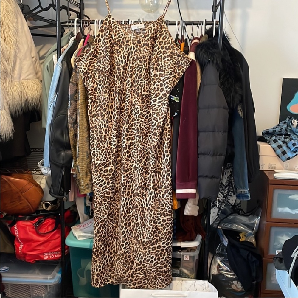 Nili Lotan X Target Leopard Print Slip Dress - image 4